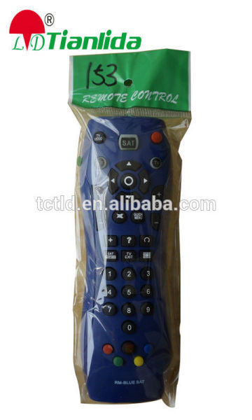 Blue appearance digital satellite receiver remote control oem sat remote control