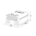 24V 60A Kapalı Izgara MPPT Güneş Şarj Denetleyicisi