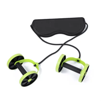 Abdominal Exercise Ab Wheel With Abdominal Pull Rope