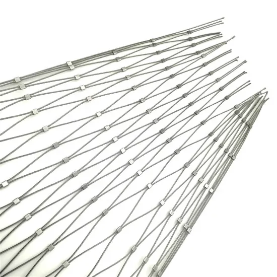 30x52mm Stainless Steel Mesh for Aviaries and Balconies