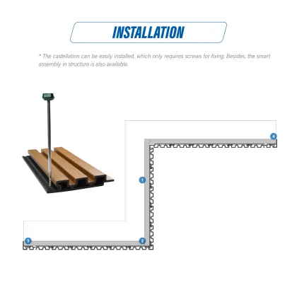 Modern Maple Color WPC Exterior Wall Cladding Panels - Factory Price