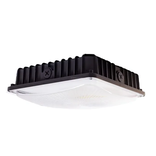 High-Efficiency 60Watt LED Canopy Light with 160lm/W Output: Perfect for Warehouse, Garage, and Parking Lot Lighting