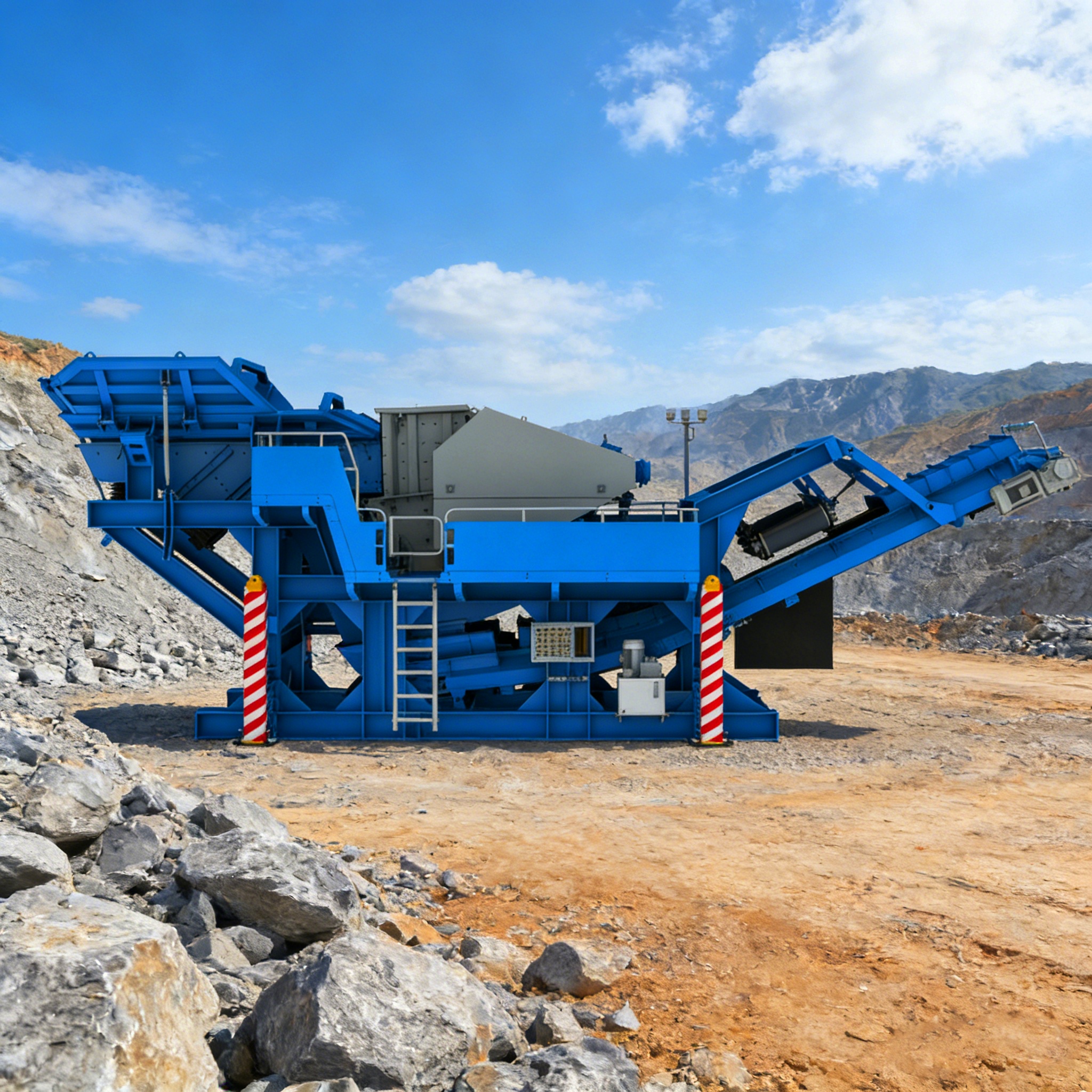 Tracked Jaw Crushing Plant