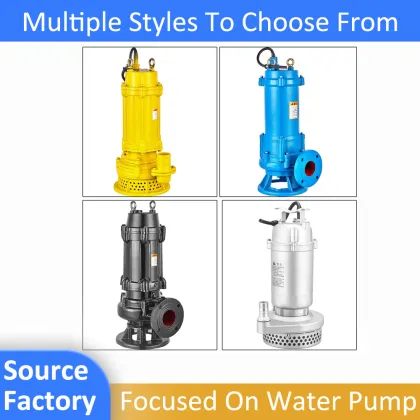 High Lift 50 Meter Submersible Sewage Pump - WQX Unobstructed Drainage Sewage Pump