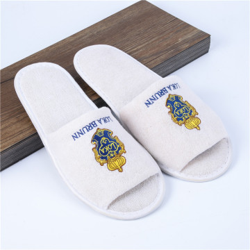 White Terry Towel Slippers