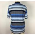 New Design European Style Striped Mens Polo