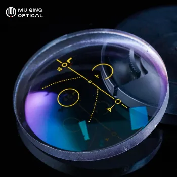 1.56 Blue Cut Progressive Lens with HMC AR Coating Resin Eyeglasses Optical Lenses Photogrey