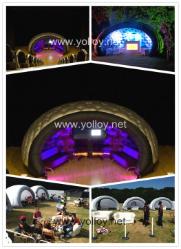 Air Structure Dome Tent Lighting Scenery Tent