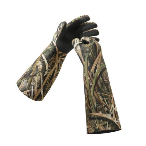 Waterproof palm neoprene rubber thermal gloves for sale
