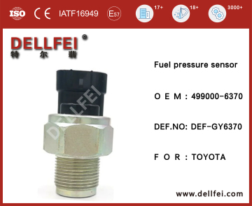 New Diesel Fuel Common Rail Pressure Sensor for TOYOTA 499000-6370