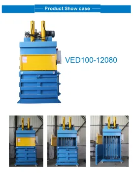 Vertical Hydraulic Waste Paper Baler Machine