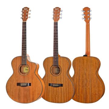 Walnut wood cheap 40 inch acoustic guitar