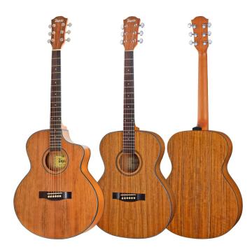 Chitarra acustica da 40 pollici in legno di noce