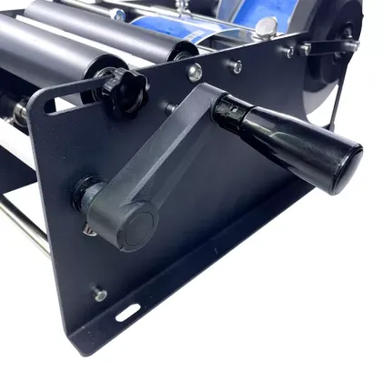 JENOR Semi Automatic Wine Bottle Sticker Labeling Machine