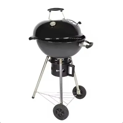 18.5 Inches Kettle BBQ Charcoal Grill with Ash Cup