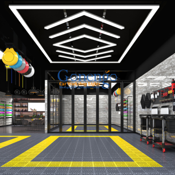Industrial Lighting and Garage Equipment Showroom