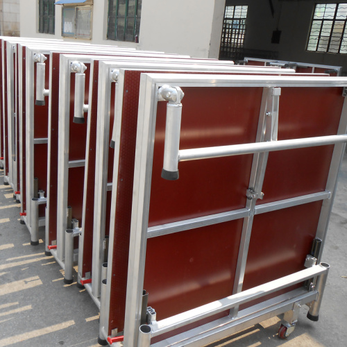 Quick-Folding Aluminum Stage Platforms