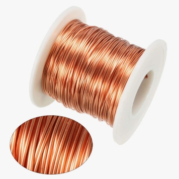 Consegna rapida del filo di rame puro personalizzato al 99,9% (0,2 mm, 0,5 mm) nei gradi C11000 e C10200