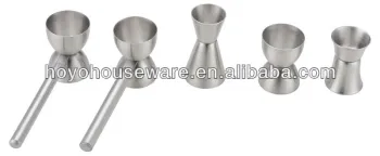 bar wine stainless steel measuring cup