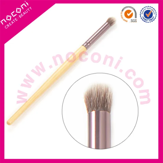 NOCONI professional cosmetic makeup blending brush with bamboo handle