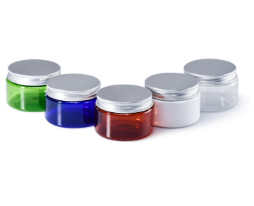 50ml PET Plastic Jar Cream Jar Amber Jar