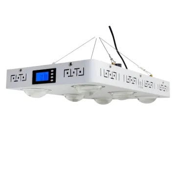 600W cob full spectrum cxb3590 CD BIN 3500k led grow light with power display