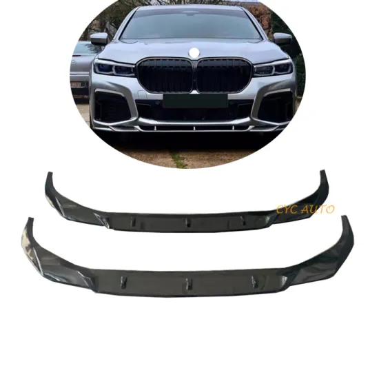 G12 Splitter 760 Rock Front Bumper Lip for BMW 7 Series G11 G12 2019-2021 Body Kit