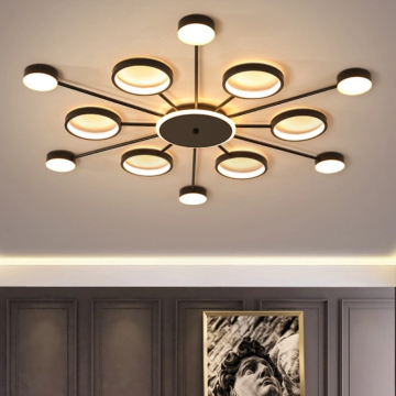 Lampada a soffitto ad incasso luminoso per soggiorno