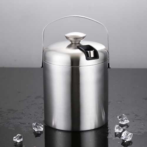 Premium-Eiskübel aus Edelstahl