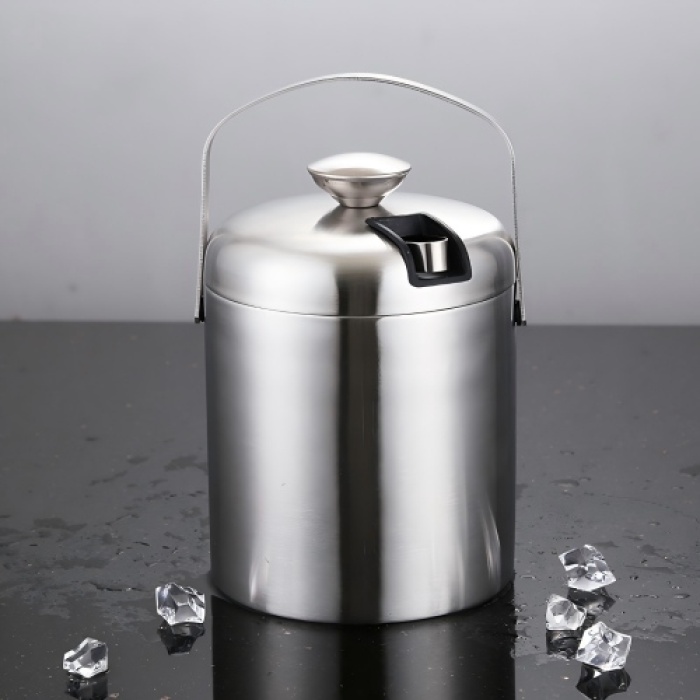 Premium-Eiskübel aus Edelstahl