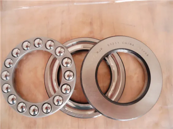 Chrome Steel 51211 / 51211m Thrust Ball Bearing Z1v1 / Z2v2 / Z3v3 Vibration For Vertical Pumps