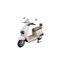 Soft Pink and Beige Electric Scooter