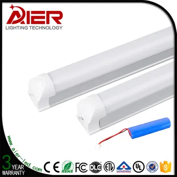 emergency T8 18W led lights tube with internal battery backup