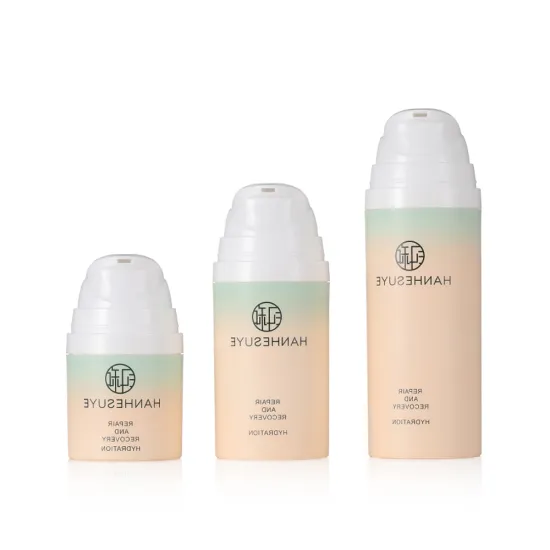 Hot Sale Custom Plastic Airless Pump Lotion Bottles