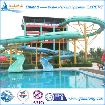 Customized FRP Water Park Slides