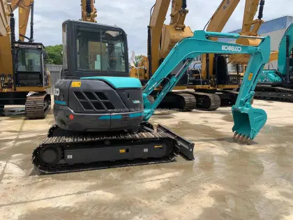 KOBELCO SK55 Mini Excavator for Sale: Used Construction Machinery