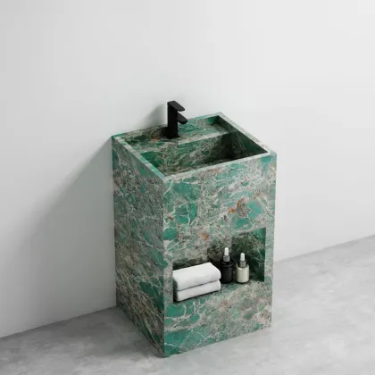 Rock Slab Basin Bathroom Sink