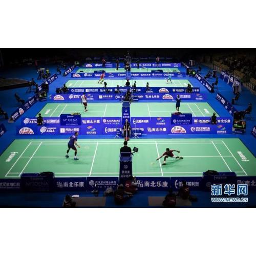 Vinyl mobile badminton court sports flooring mat