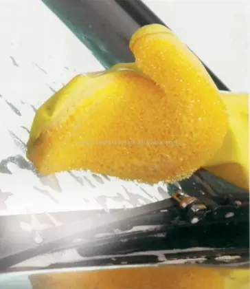 strainer compound sponge glove/cleaning gloves