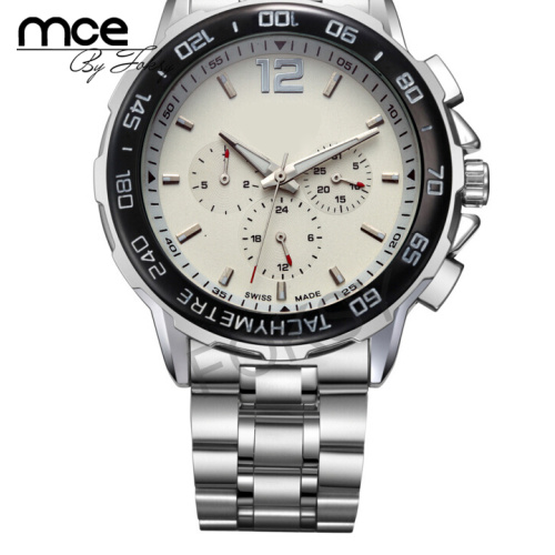 Mechanical steel band watch custom with your logo