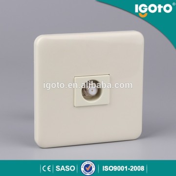 British standard BS style sat or satellite TV socket outlet for saudi market SASO CE