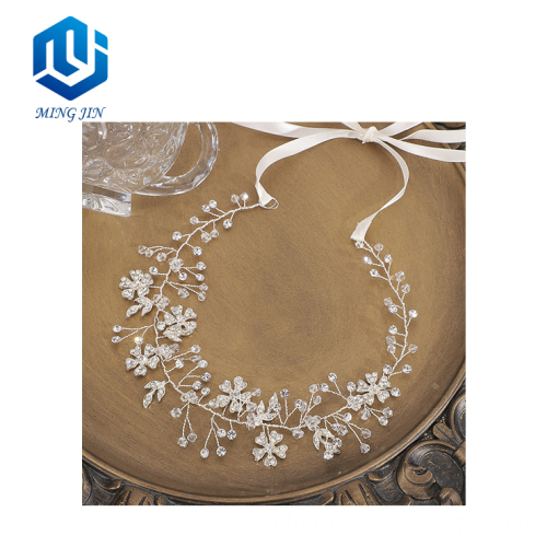 Fashion Hair Jewelry, Brass Crystal Hair Jewelry,