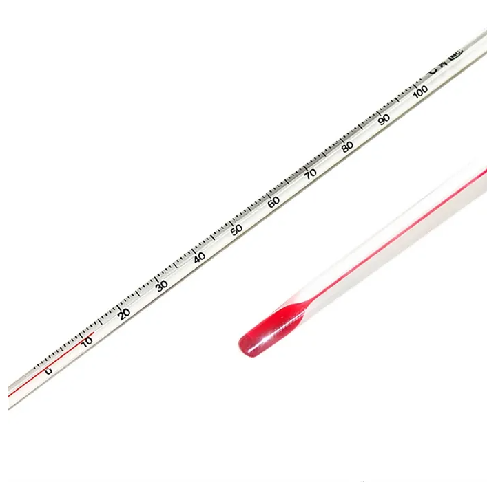 Hochwertiges rotes Flüssigkeitsthermometer