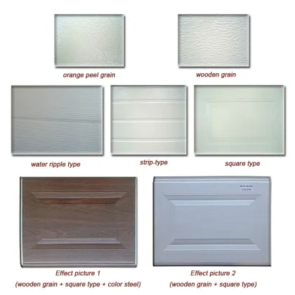 Cheap Automatic Sectional Wood Garage Doors/Garage Door Window Inserts