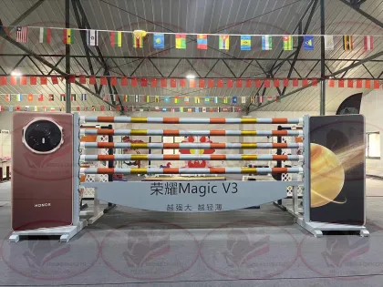 Portable Aluminum Jumping Fence Set for Longines World Cup Horse Training