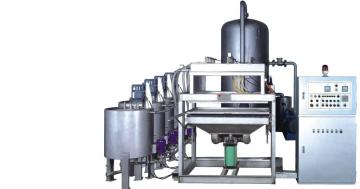 Vacuum skein multi space dyeing machine