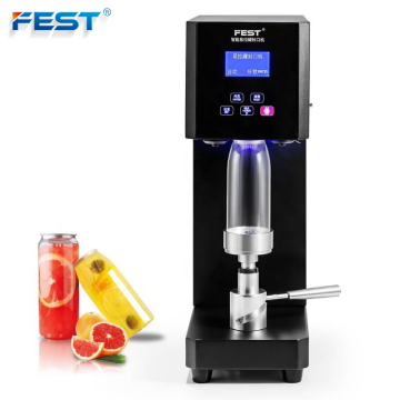CE Intelligent Desktop Soda Canning Machinery