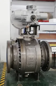 24"-300LB METAL SEAT TRUNNION BALL VALVE