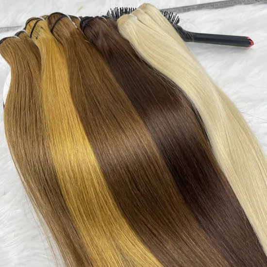 Wholesale 9a-10a Virgin Cuticle Aligned Raw Human Hair Color Bundles