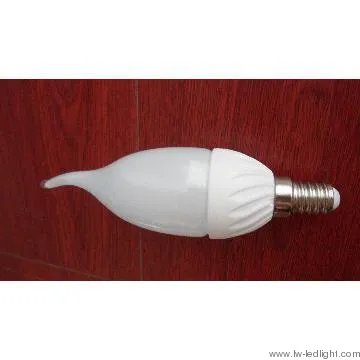 3w e14 ceramic led candle light